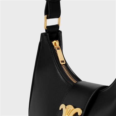 celine classic flap bag black|MEDIUM AVA TRIOMPHE BAG IN SMOOTH .